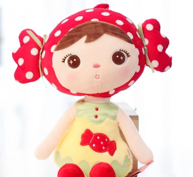 I found it delivery tomorrow Metoo - Lalka Candy red Girl 45cm