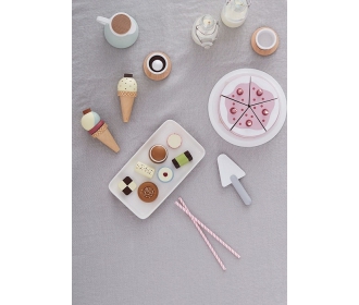 Kids Concept  -  Bistro Zestaw Lodów Drewniany