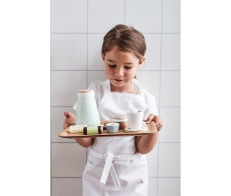Kids Concept  -  Bistro Zestaw Drewniany do Kawy 