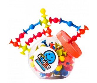 Fat Brain Toys    -    Przyssawki Mini Squigz 75 Elementów