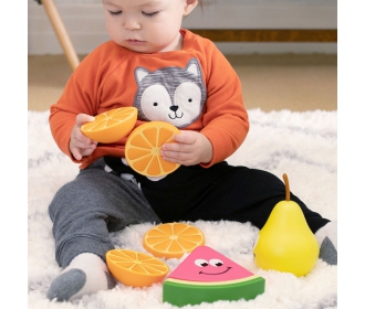 Fat Brain Toys       -      Wczesnorozwojowe Przyjacielskie Owoce 3w1 Fruit Friends