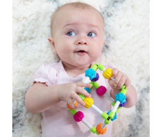 Fat Brain Toys      -     kostka sensoryczna dla niemowląt Sześcianik Quubi