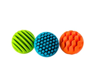 Fat Brain Toys       -      Trzy Kule Sensoryczne Sensory Rollers