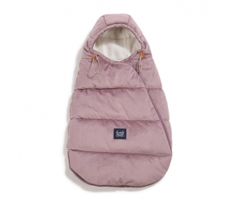 La Millou   -   Velvet Collection   -  śpiworek zimowy Aspen Winterproof Stroller Bag Baby   -  French Lavender 