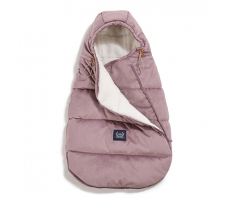La Millou   -   Velvet Collection   -  śpiworek zimowy Aspen Winterproof Stroller Bag Baby   -  French Lavender 