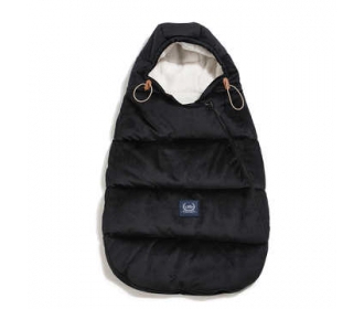 La Millou    -    Velvet Collection    -    Śpiworek Zimowy Aspen Winterproof Stroller Bag Baby  -  Black