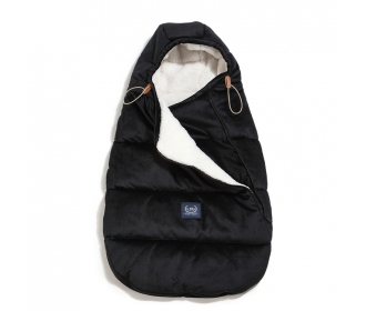 La Millou    -    Velvet Collection    -    Śpiworek Zimowy Aspen Winterproof Stroller Bag Baby  -  Black