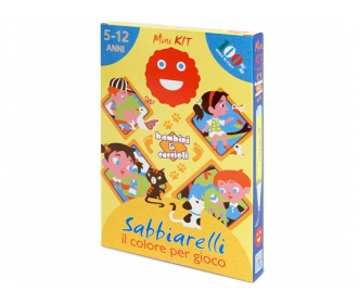 Sabbiarelli - Zestaw do Kolorowania Piaskiem Kids & Pets 5l+ Sabbiarelli