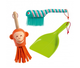 Djeco    -    Drewniany Zestaw do Sprzątania Mister Clean Dj06648