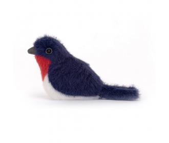 JellyCat - przytulanka maskotka Ptaszek Jaskółka 10 cm Birdling Swallow
