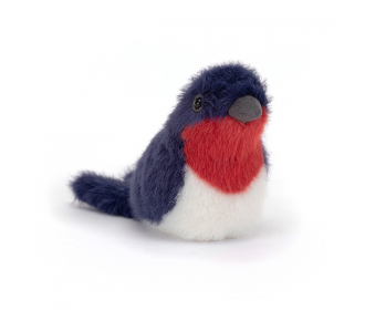 JellyCat - przytulanka maskotka Ptaszek Jaskółka 10 cm Birdling Swallow