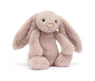 JellyCat - przytulanka maskotka Króliczek Luxe Pudrowy Róż 31 cm