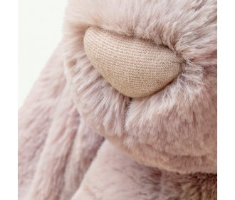 JellyCat - przytulanka maskotka Króliczek Luxe Pudrowy Róż 31 cm