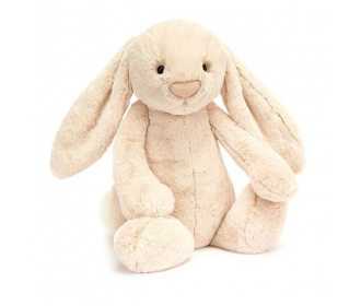 JellyCat - Króliczek Luxe Kremowy 51 cm