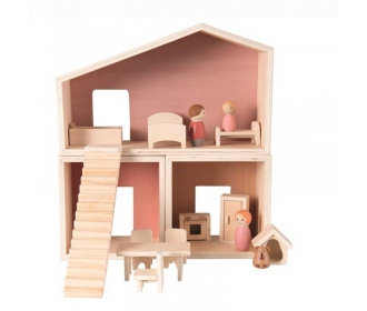 Egmont Toys® - Drewniany Modułowy Domek Dla Lalek | Egmont Toys®