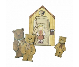 Egmont Toys® - Układanka Złotowłosa i Niedźwiedzie | Egmont Toys®