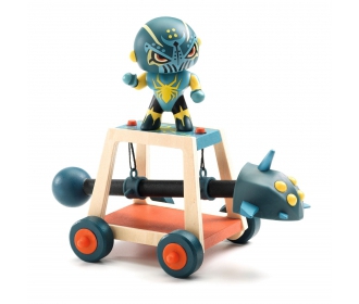 Djeco                             -                            Figurka  Wojownika  Arty Toys      -     Spider Attak i Taran Dj06750