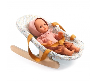 Djeco                -      Leżaczek Bujaczek Dla Lalek Pomea Dj07865