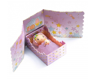 Djeco                                -   Pokoik Violet  -  Magnetyczne Pudełko Tinyly Dj06965