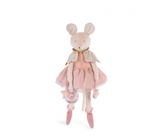 Moulin Roty                     -                       Przytulanka Maskotka Aktywizująca Myszka Mała Szkoła Tańca 667078