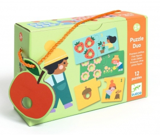 Djeco           -        Puzzle Duo Łączenie Liczb Dj08272