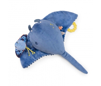 Moulin Roty            -      Interaktywna Maskotka Płaszczka 40cm 676079