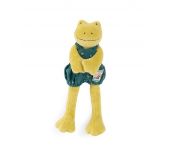 Moulin Roty                      -                       Materiałowa Maskotka Żabka Perlette 23 cm 632276