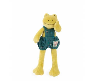 Moulin Roty                      -                       Materiałowa Maskotka Żabka Perlette 23 cm 632276