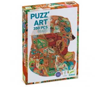 Djeco                  -         Puzzle Artystyczne Niedźwiadki 350 Elementów  Dj07661