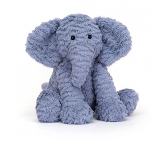 Jellycat - przytulanka maskotka Słonik Niebieski 27 cm