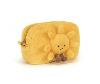 JELLYCAT LONDON - Piórnik, Kosmetyczka Uśmiechnięte Słoneczko 19 cm