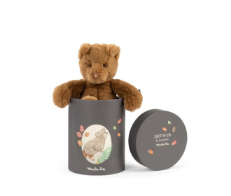 Moulin Roty                      -                        Przytulanka Pluszowy Miś Arthur w Ozdobnym Pudełku