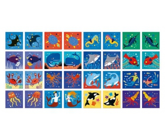 Londji  -  gra Memo Ocean Animals 32 Elementy