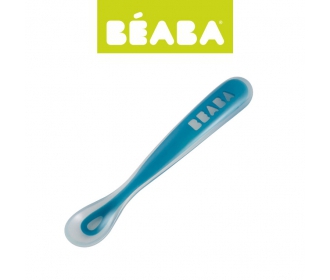 Beaba  -  Łyżeczka Silikonowa Blue
